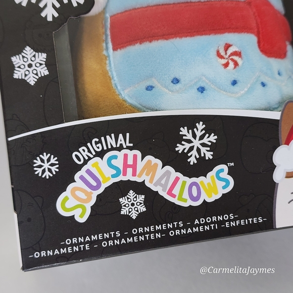 🖤 CHRISTMAS COOKIES 🎄 Select Series Ornament Box Set 2024 Squishmallow ☆ NIB ☆ - Picture 2 of 6